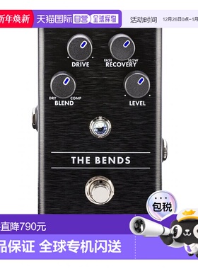 日本直邮Fender吉他效果器The Bends Compressor 电池另售
