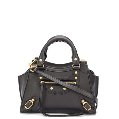 BALENCIAGA 女士斜挎包 63852411R511000 SS2023 黑色