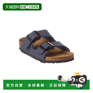 自营 Birkenstock亚利桑那州窄Birkibuc凉鞋-蓝色 美国奥莱直发