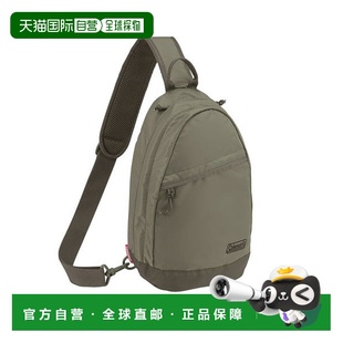 森林绿斜挎包 84903682 日本直邮Coleman 沃克单肩包