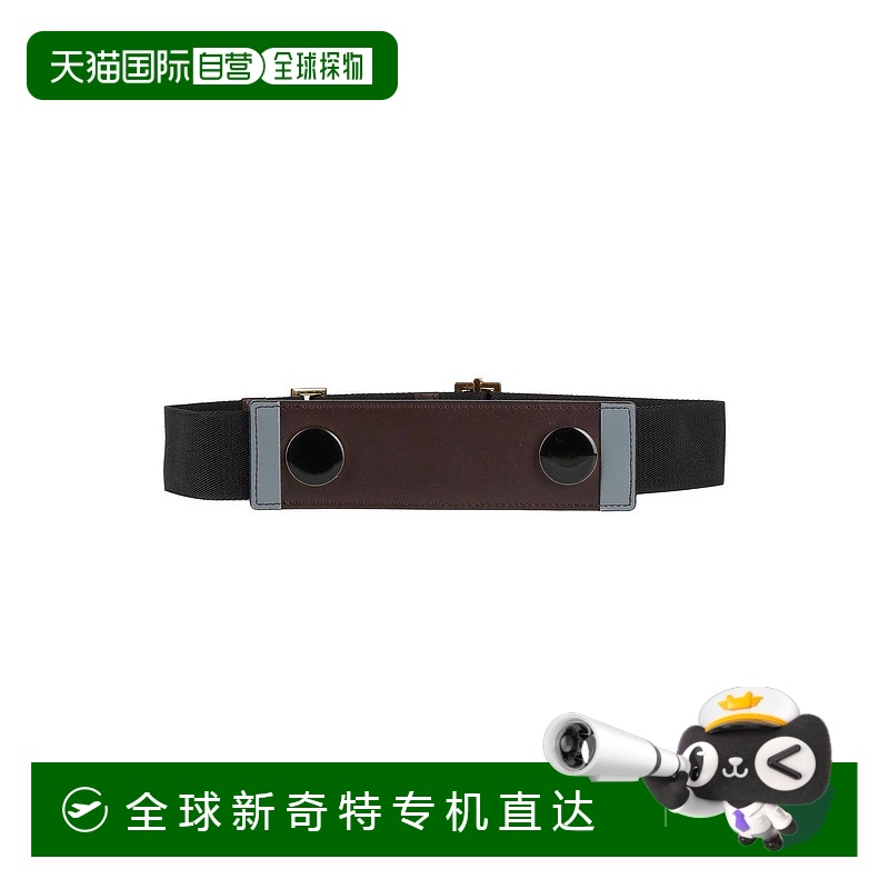 1h可退 香港直邮潮奢 Marni 玛尼 女士 Regular 皮带 brown棕色