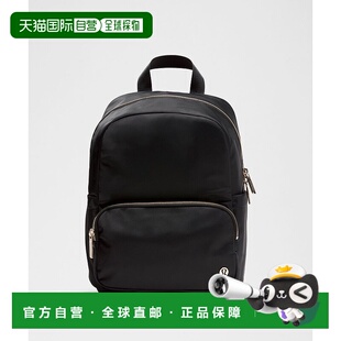 韩国直邮lululemon 小号 Everywhere 背包 *金属配件 - 黑色/绿色