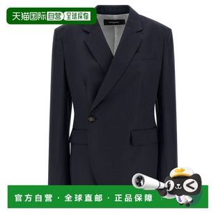 香港直邮Dsquared2 雙排扣西裝外套 二次方 Kathy 女士 1h可退