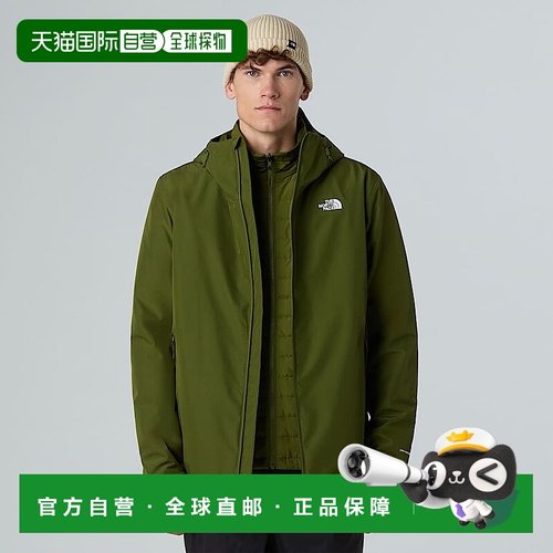 自营欧洲直邮北面 Carto Mono Triclimate三合一男士连帽夹克 THE
