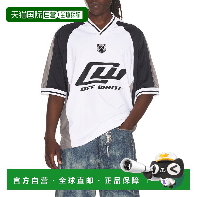 美国直邮off-white 男士 Team 足球毛线衫 44MAD013S26J003100