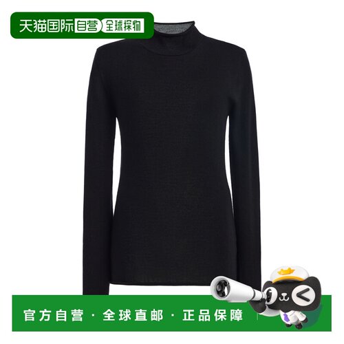 美国直邮The Row 女士 Phaed 羊绒上衣 black黑色 舒适时尚