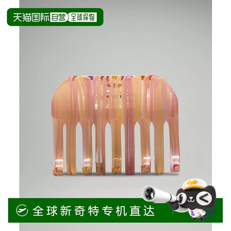 1h可退 日潮跑腿Lululemon露露樂蒙 十字爪夾 Seashell/Bella Pin