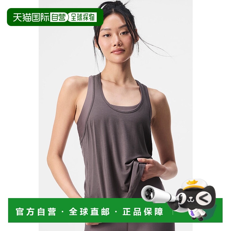 1h可退 美国直邮aloyoga All Day Tank 女士 raisinette 上衣