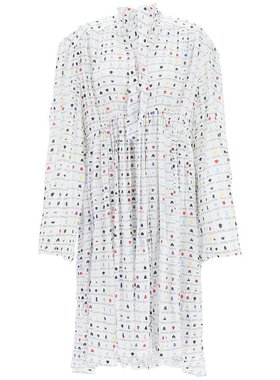 BALENCIAGA 女士连衣裙 680795TLL119000 SS2023 白色