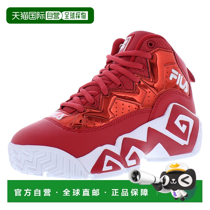 美国直邮fila 少男 时尚休闲鞋新款斐乐篮球鞋