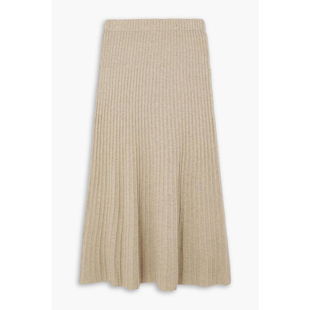 美国直邮BY MALENE BIRGER Hevina 羊毛肋纹长裙 女装半身裙