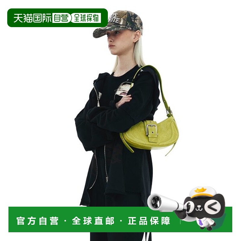 韩国直邮OSOI女士通用款女包HOBO BROCLE [YELLOW GREEN] 88098926