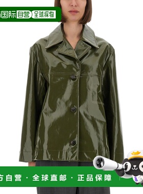 1h可退 香港直邮潮奢 Paul Smith 女士 光泽皮革夹克 W2R422JLT31