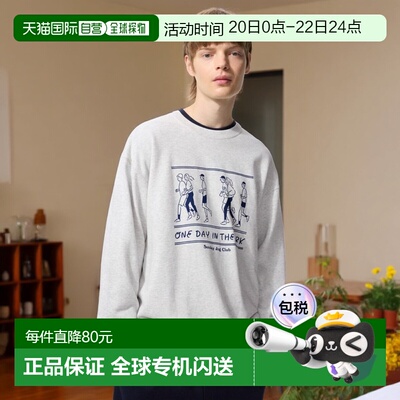 日潮跑腿UNIQLO优衣库 YU NAGABA 卫衣 女装圆领长袖外套484907