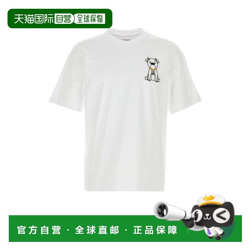 香港直邮FENDI 男士T恤 FY0936AW0NF0QA0 SS2026 白色 White cott,男装,T恤,淘宝优惠券,粉丝福利购,淘宝优惠卷