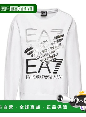 香港直邮EA7 Emporio Armani 圆领徽标长袖卫衣 3LTM41TJFRZ
