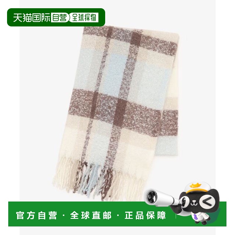 1h可退 日本直邮Afternoon Tea LIVING 格纹大衣领围巾