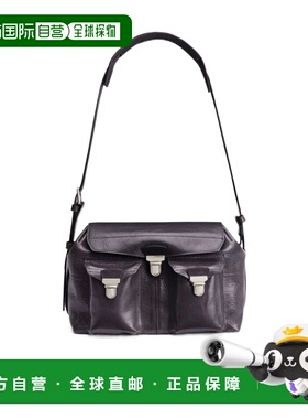 香港直邮LEMAIRE 男士单肩包 BG0096LL0067GR104 AW2025 黑色