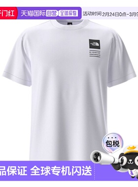 香港直邮THE NORTH FACE 男士T恤 NF0A8GAQFN4 SS2026 白色
