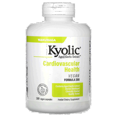 香港直发Kyolic陈蒜提取物全素胶囊心血管健康血液循环营养60粒
