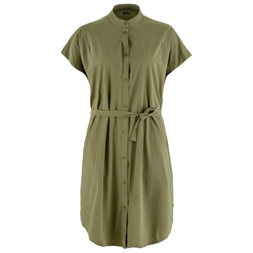 1h可退 欧洲直邮FJALLRAVEN 女士连衣裙 1341679GREEN CO 军绿色