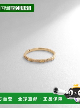 日潮跑腿COCOSHNIK 金石倒角罐环戒指 黄金 10 405-66304配饰