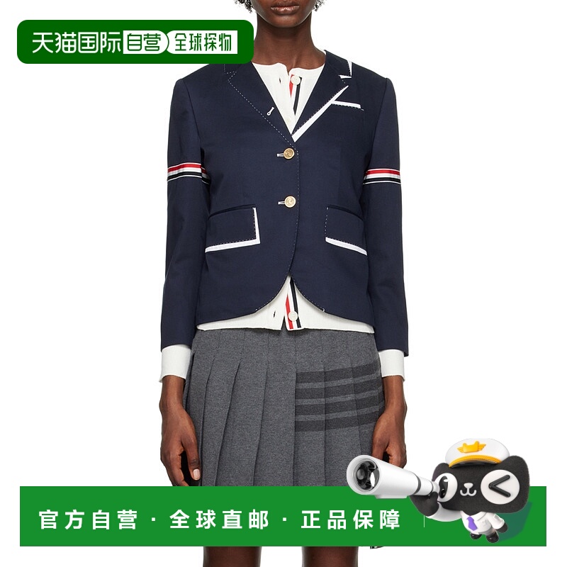 香港直邮THOM BROWNE 女士夹克 FBC849OF0202415 SS2023 蓝色