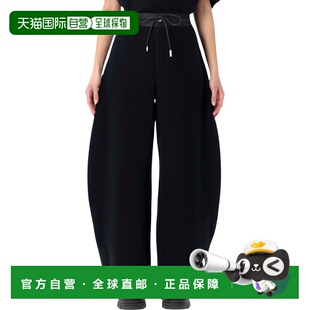 付款1h内可退 香港直邮潮奢 Sacai 女士 Jogging 黑色长裤 260834