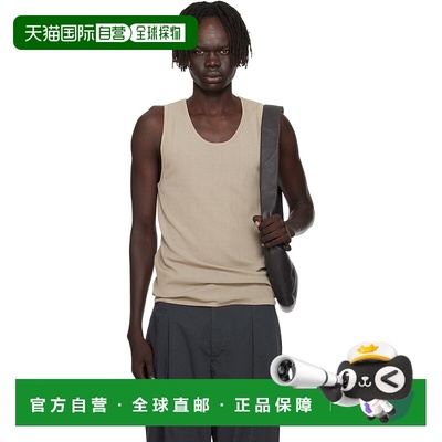 1h可退 香港直邮潮奢 Lemaire 男士 灰色 Debardeur 背心 TO1465L