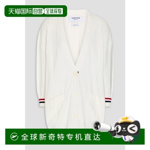 女士 汤姆 布朗 条纹棉质针织开衫 香港直邮Thom 1h可退 Browne