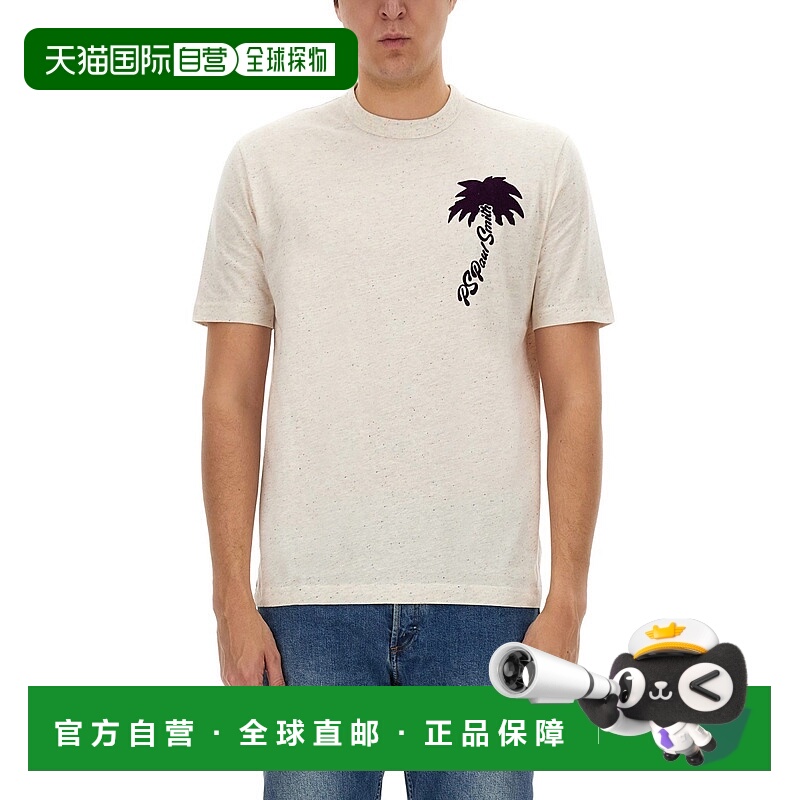 1h可退 香港直邮潮奢 Tom Ford 汤姆 福特 男士 带LogoT恤