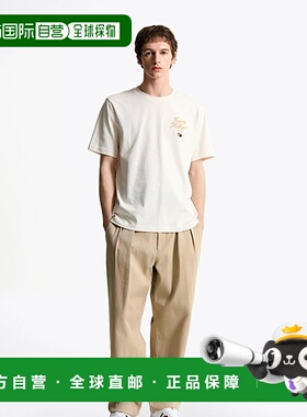 韩国直邮TOMMY HILFIGER 男士T恤T12F0TPO360MT1Z00高档正品舒适