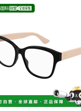 1h可退 香港直邮Gucci 古驰 女士 -eyeglasses 眼镜 GG1340O007BK