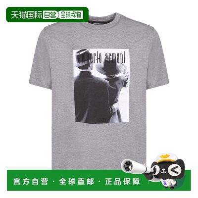 香港直邮EMPORIO ARMANI 男士T恤 EM004751AF23082F8044男装