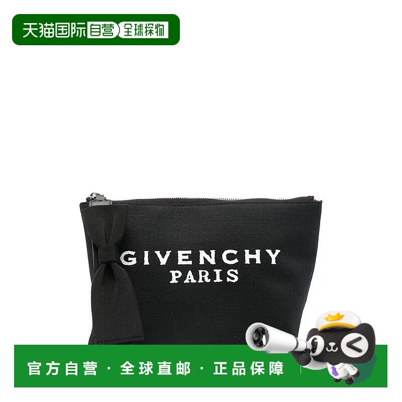 香港直邮GIVENCHY 女士化妆包 BB60PQB2DS001 SS2026 黑色 Givenc