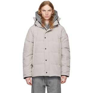 Canada Goose 加拿大鹅 男士 灰色 Wyndham 羽绒夹克 2048M
