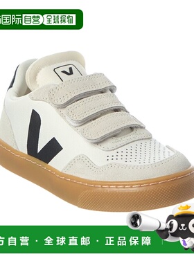 自营VEJA Small V-90 O.T. Leather Sneaker - white 美国奥莱直