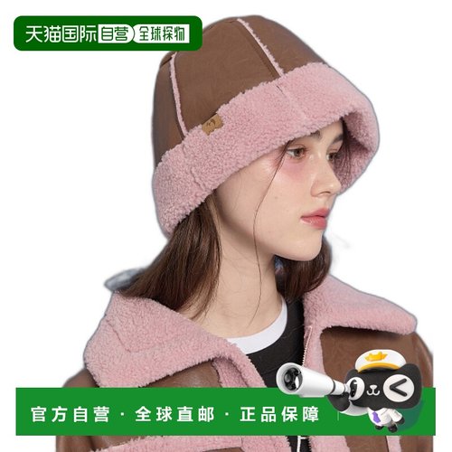 韩国直邮WAIKEI韩国小众设计师狗狗图案时尚日常秋冬大衣YKBD03AC