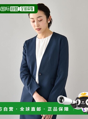 日本直邮UNTITLED 蒙特阿夸克罗斯无领夹克[UN1285EW58771] 黑色