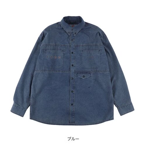 日本直邮NANGA 男装 复古工装猎装衬衫 N26201I10【付后1h可退】