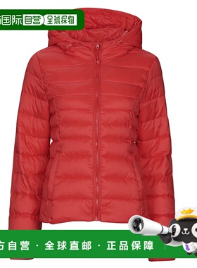 欧洲直邮Only 女士 ONLTAHOE HOOD JACKET OTW NOOS 羽绒服 红色