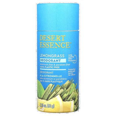 香港直邮沙漠精华,Deodorant, Lemongrass , 2.25 oz (63 g)正品
