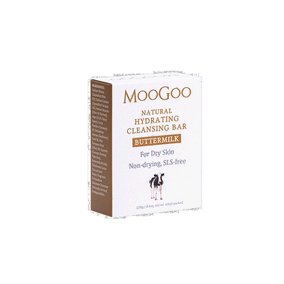 澳大利亚直邮MooGoo牛奶清洁皂手工皂敏感肌洁面洗澡卸妆130g正品