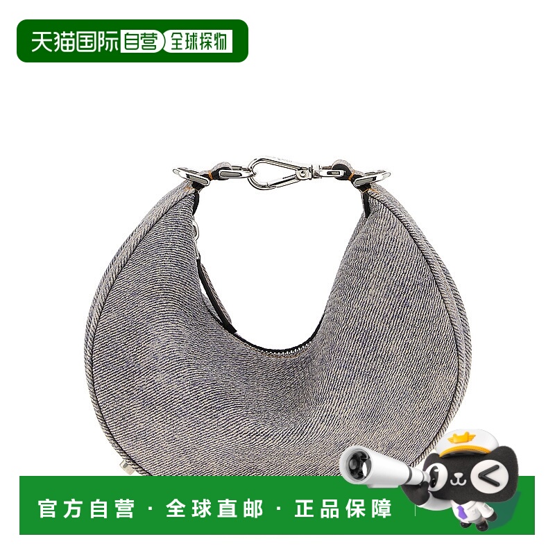 1h可退 香港直邮FENDI 女士手提包 8BS081AV1SF1T76 SS2025 灰色