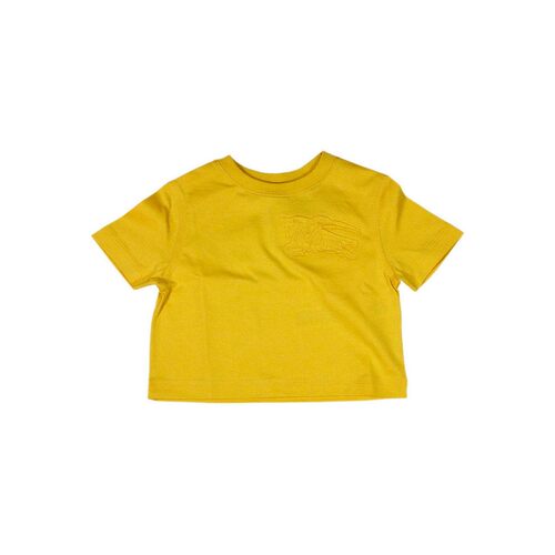 BURBERRY 男童T恤 8093207A3353 SS2025 黄色 Jersey T-shirt