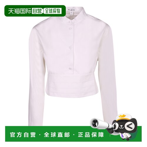 1h可退 香港直邮ALAIA 女士夹克 AA9C0998T611C000 SS2026 白色 P