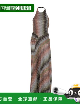 1h可退 香港直邮Missoni 挂脖无袖连衣裙 DS26SG1QBR014SSM9YM
