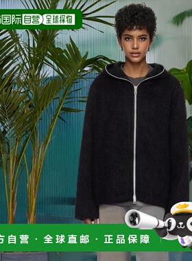 1h可退 香港直邮Our Legacy 男士 黑色拉链连帽衫 M4243FBH