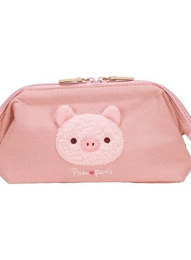 Skater斯凯达蛙嘴式小包 小物化妆小袋Pompon's猪ZGAP1-A