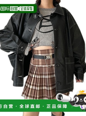 1h可退 日本直邮dispark 女士配色缝线工装夹克 DI24WN10L0002